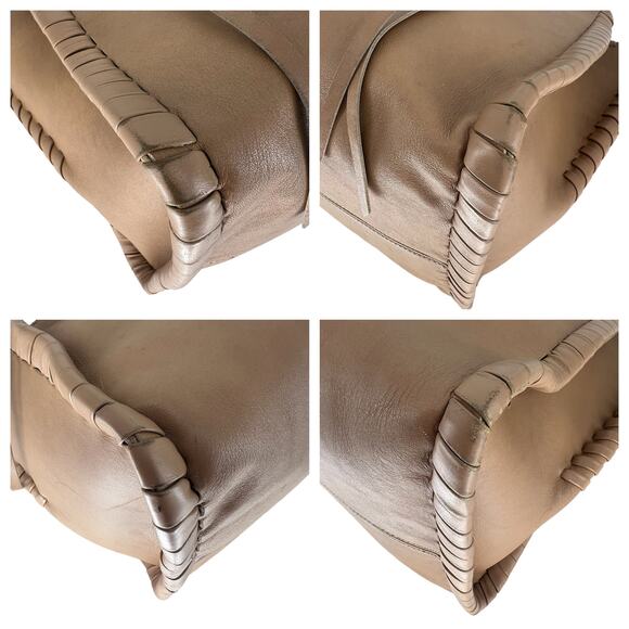 Chloe Mony Large Shopper Tote Bag in Beige - Picture 13 of 16